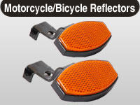 Motorcycle and Bicycle Reflectors